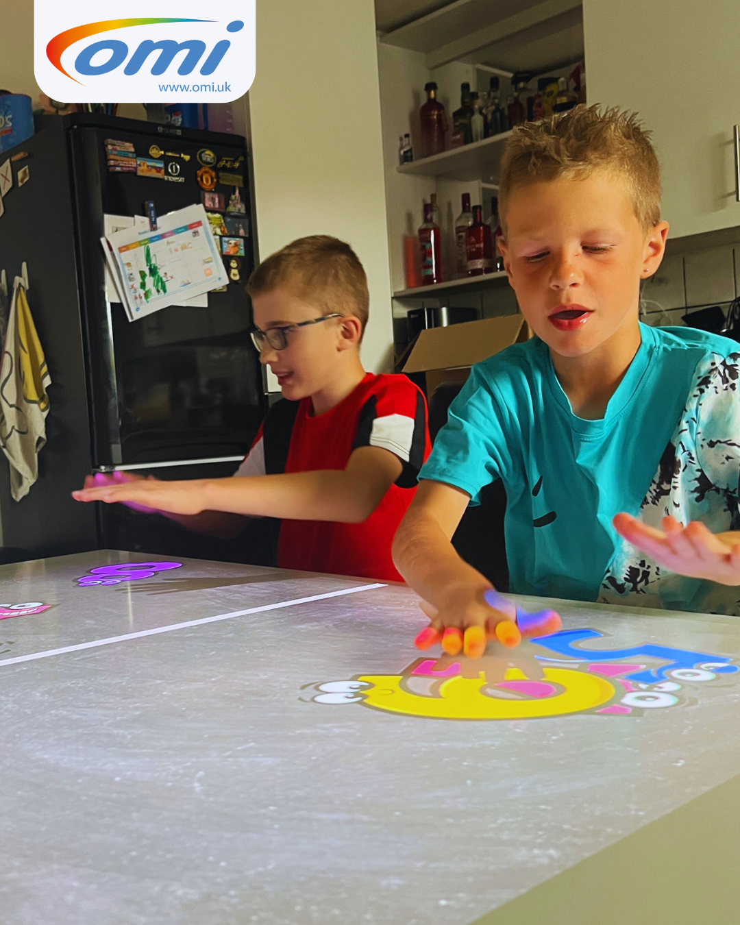 Jake interacting with Budii in a supported environment